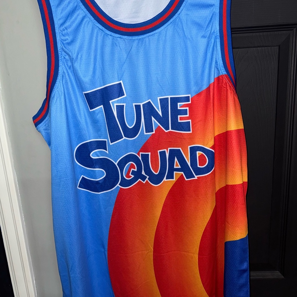 Tune Squad Men's Jersey - Blue and Red